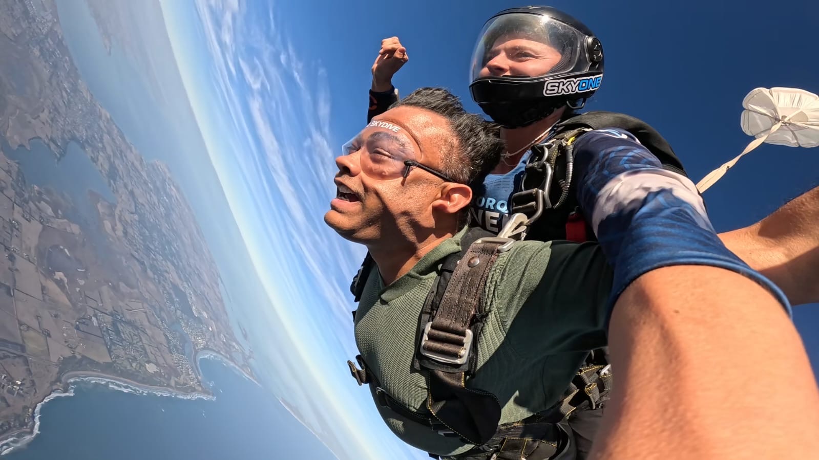 Anand Joshi Takes Birthday Leap With First Ever Skydive From 15,000 Feet