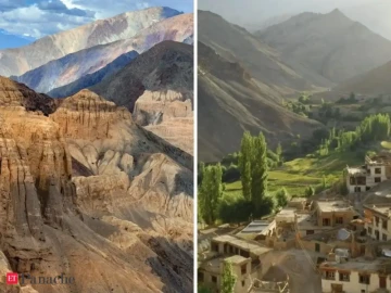 Whoa! Ladakh Has Its Own Moonland 🌕🏔️ Discover the Secret Behind Lamayuru’s Strange Landscape